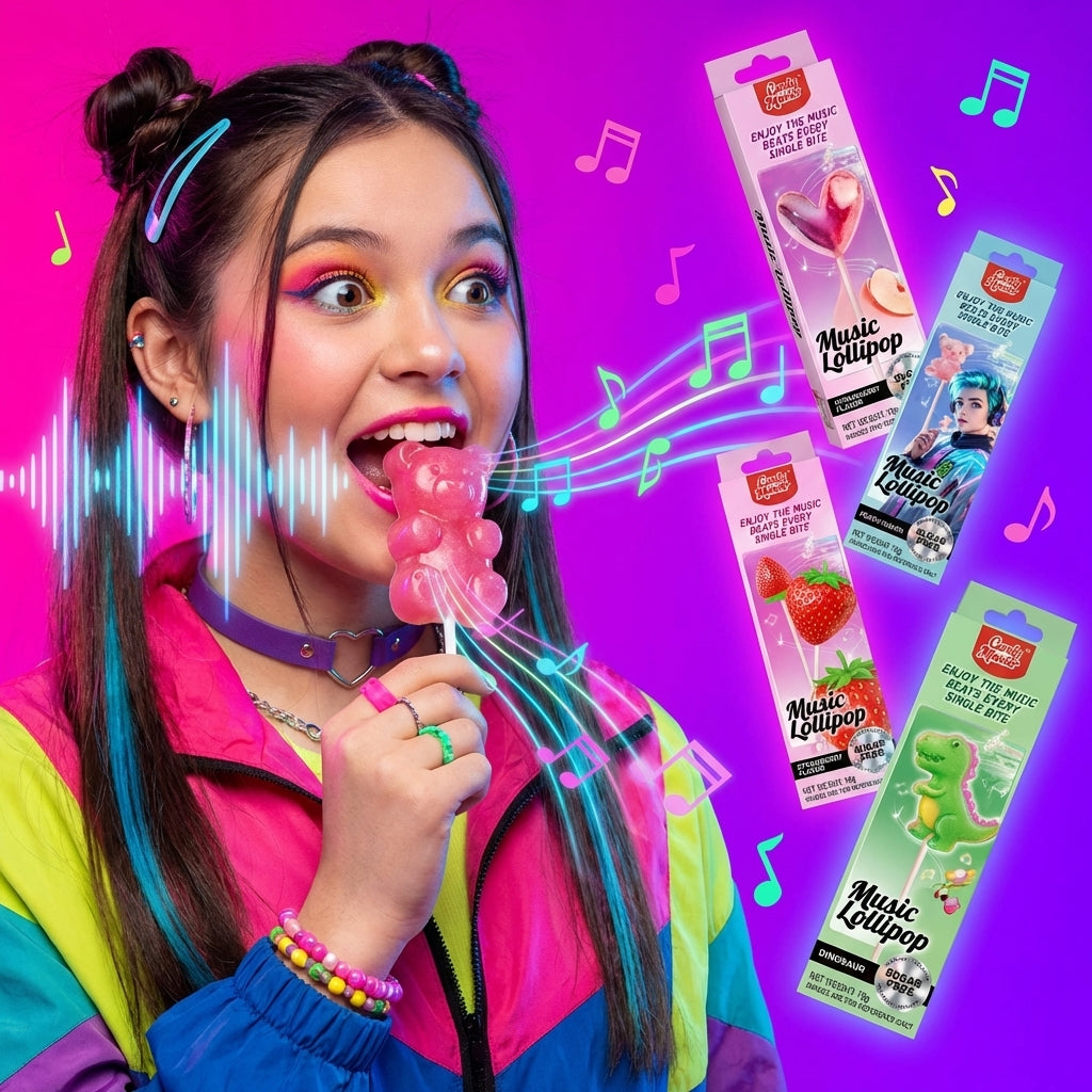 K-Pop 4D Music Lollipop